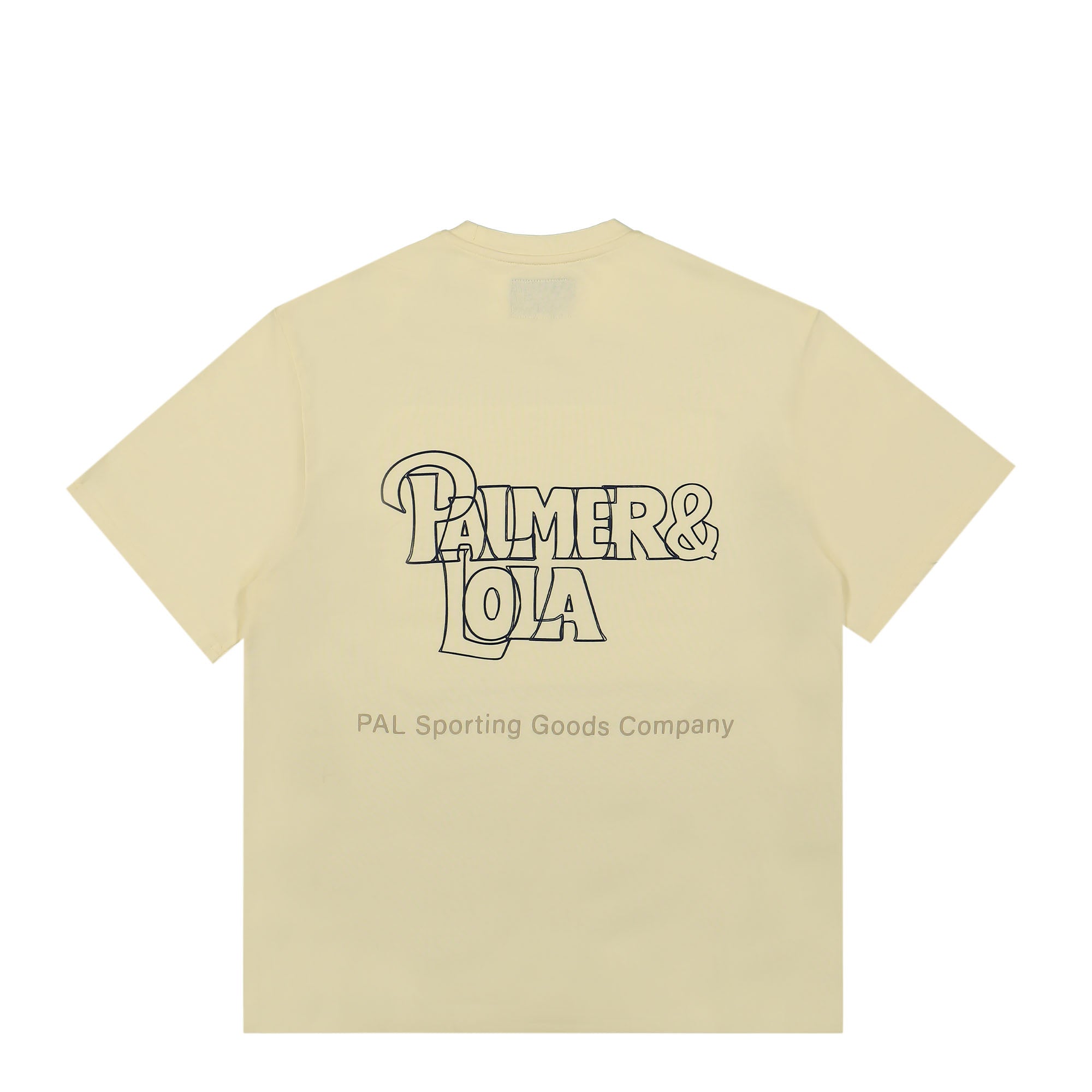 PAL Sporting Goods Courses De Chevaux T-Shirt Sun Fade Yellow T-Shirts Close-up | Overkill