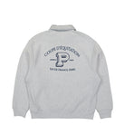 PAL Sporting Goods Aurora Half Zip Sweater Light Gray Marl Sweatshirts Close-up | Overkill