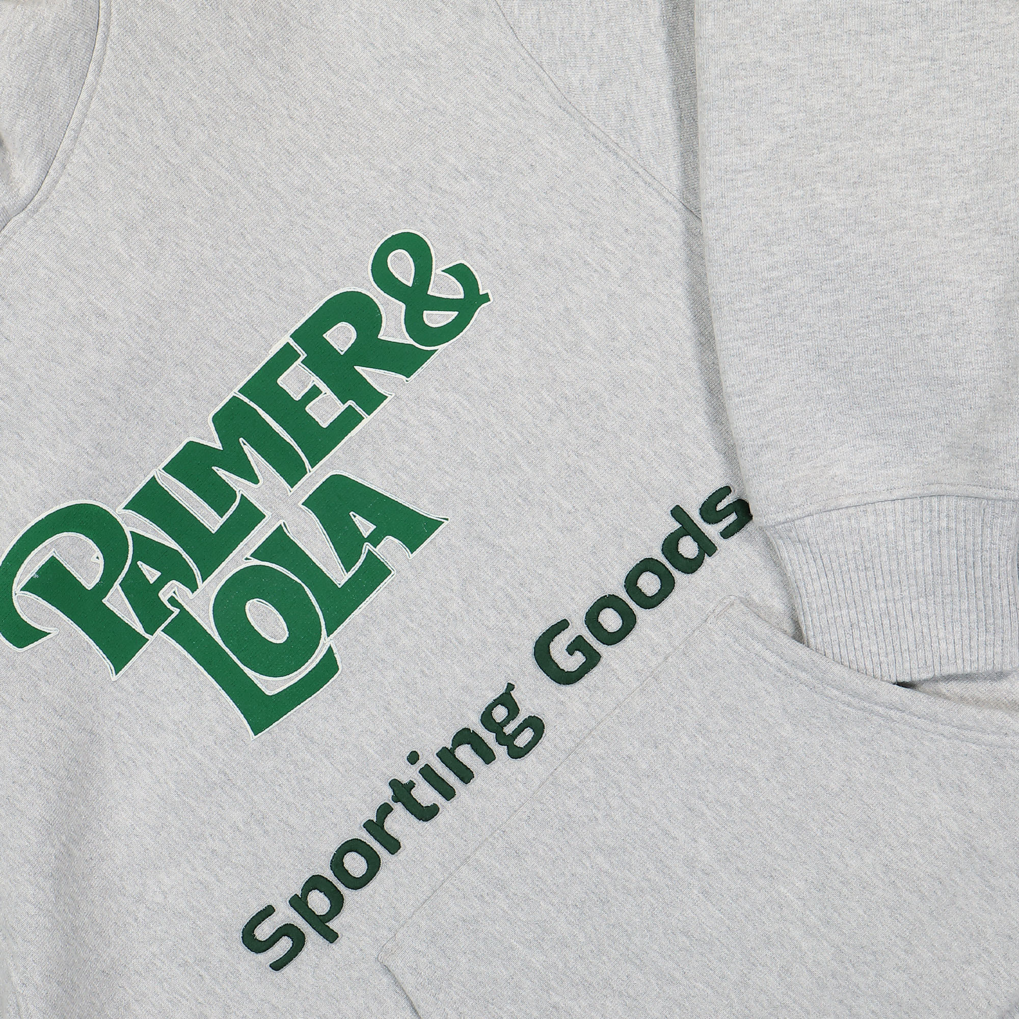 PAL Sporting Goods Finest In The World Hoodie Light Gray Marl Hoodies Detailfoto | Overkill