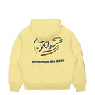 PAL Sporting Goods Finest In The World Hoodie Sun Fade Yellow Hoodies Close-up | Overkill