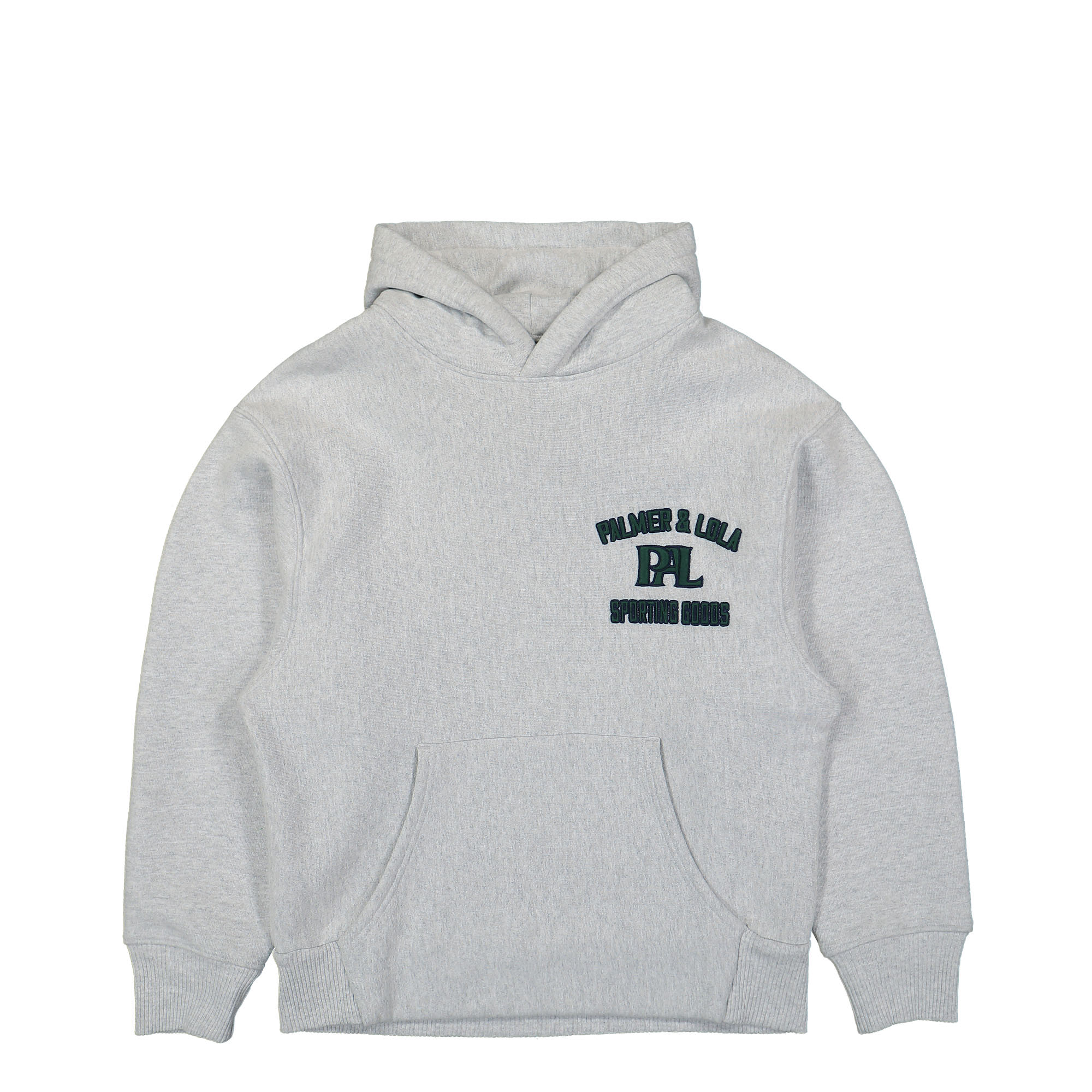 PAL Sporting Goods New Arch Logo Hoodie Light Gray Marl Hoodies PALSS23006-210 | Overkill