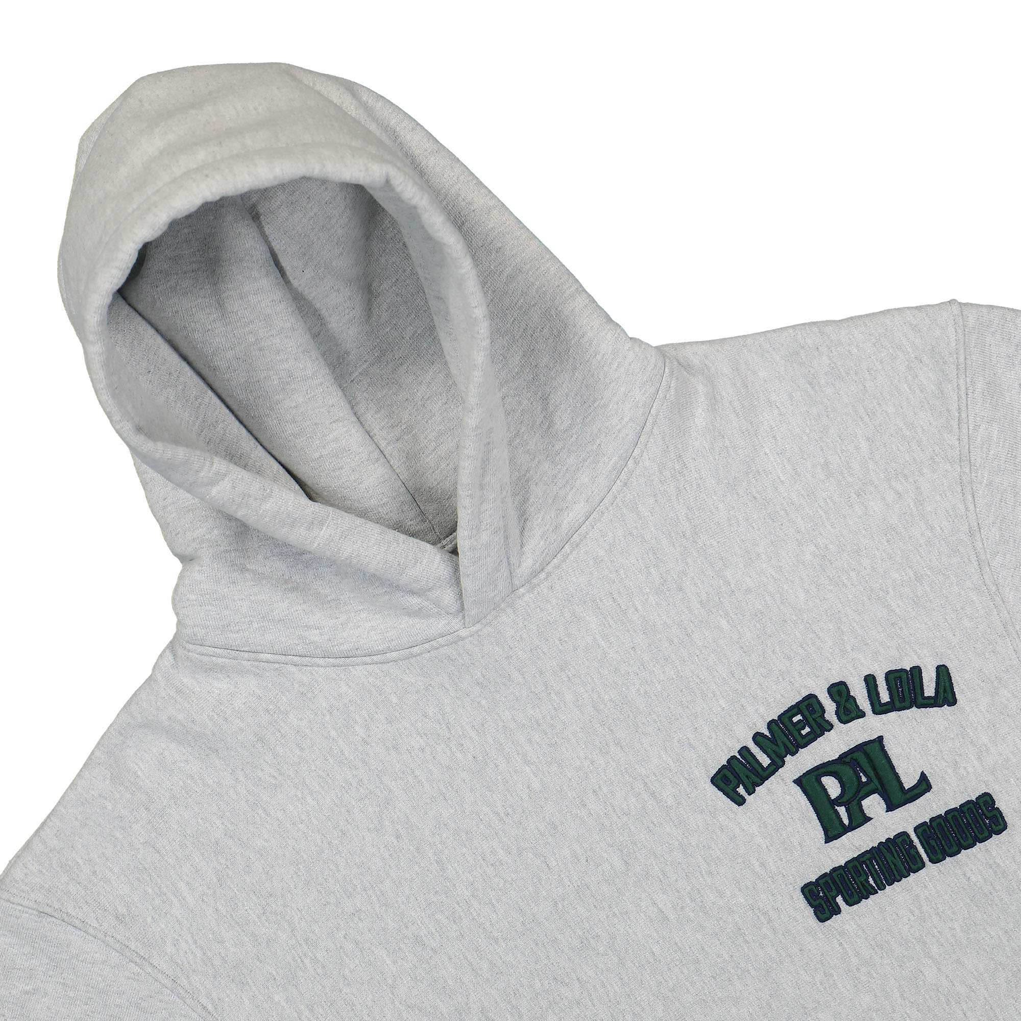 PAL Sporting Goods New Arch Logo Hoodie Light Gray Marl Hoodies Material | Overkill