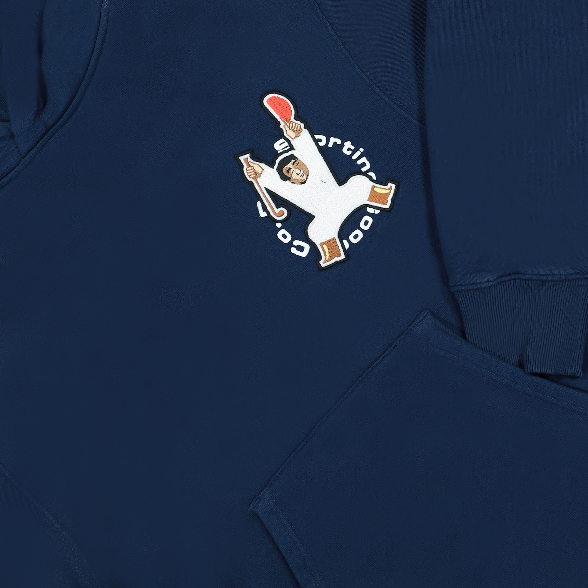 PAL Sporting Goods Corvette Club Hoodie Dark Navy Hoodies Detailfoto | Overkill