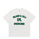 PAL Sporting Goods New Arch Logo T-Shirt Antique White T-Shirts Close-up | Overkill