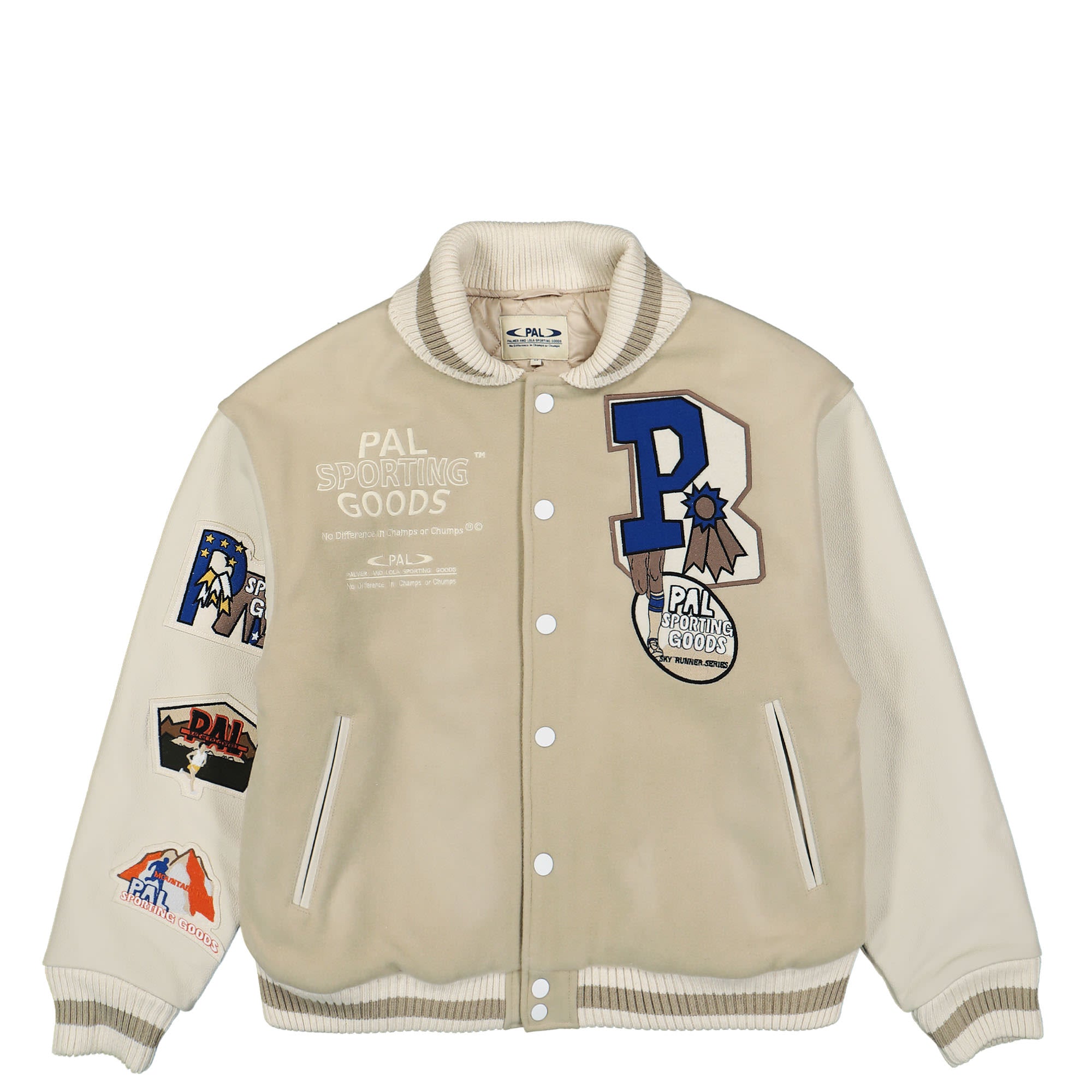 PAL Sporting Goods Race Of The Century Varsity Jacket Caramel Brown Bomber & Varsity Jackets PALSS23011-713 | Overkill