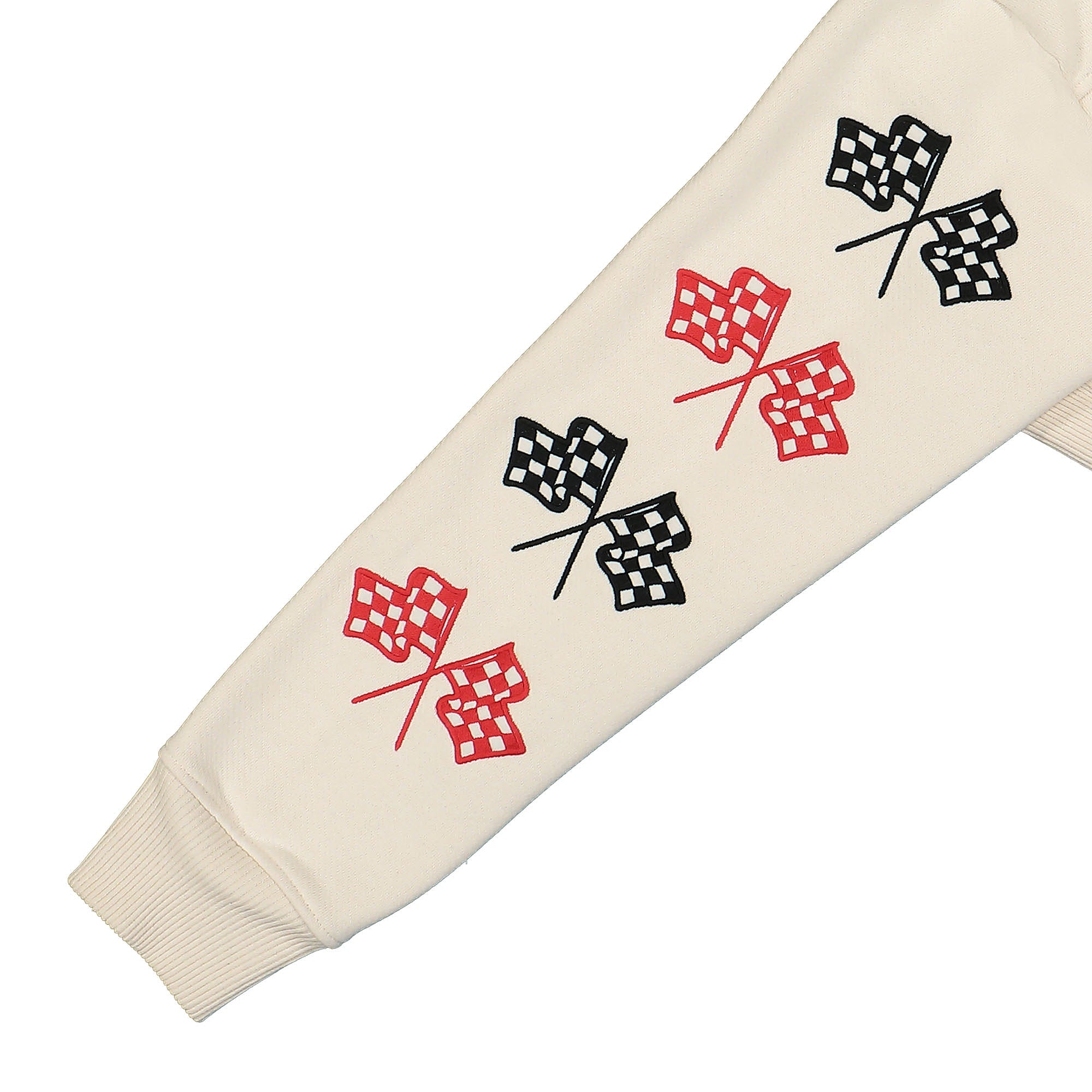 PAL Sporting Goods Racing Group Half Zip Ecru Sweatshirts Detailfoto | Overkill