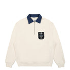 PAL Sporting Goods Atelier Munro x PAL Sporting Goods Palmunro Half Zip Off White / Dark Navy Sweatshirts PALXMUNRO002 | Overkill