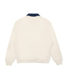 PAL Sporting Goods Atelier Munro x PAL Sporting Goods Palmunro Half Zip Off White / Dark Navy Sweatshirts Material | Overkill