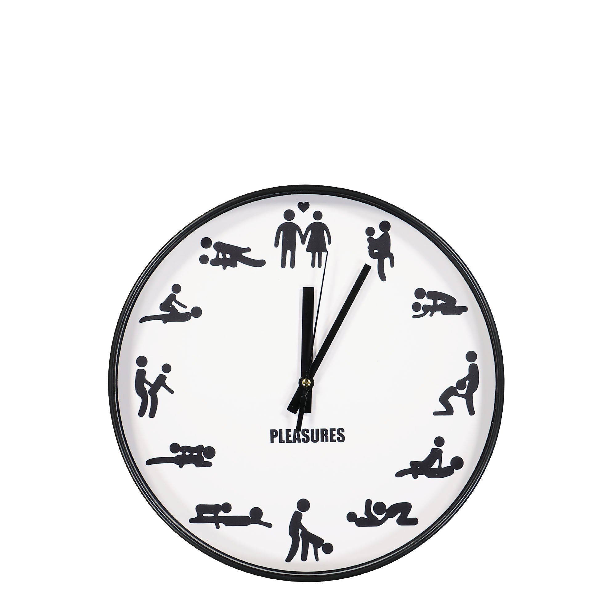 Pleasures Sex Clock White Other Home Accessories P23SU063 | Overkill