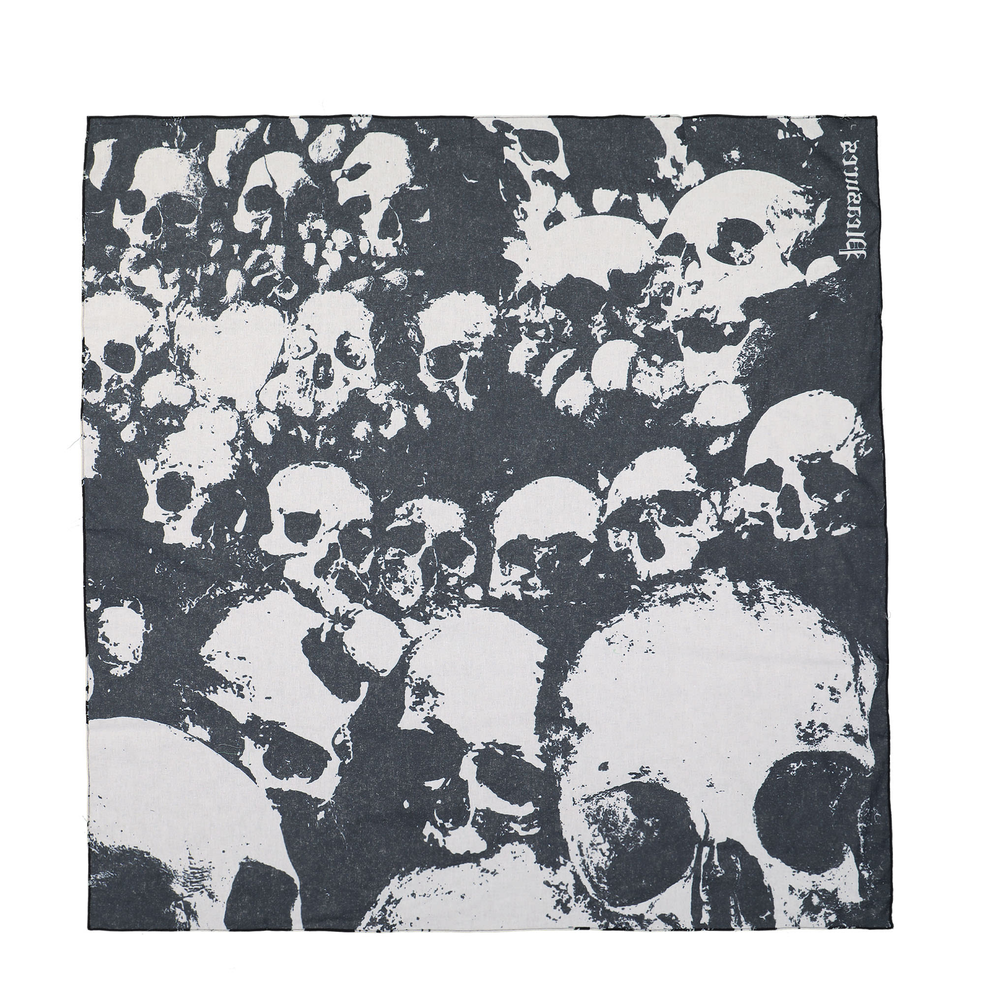 Pleasures Despair Oversized Bandana Black Bandanas  Material | Overkill