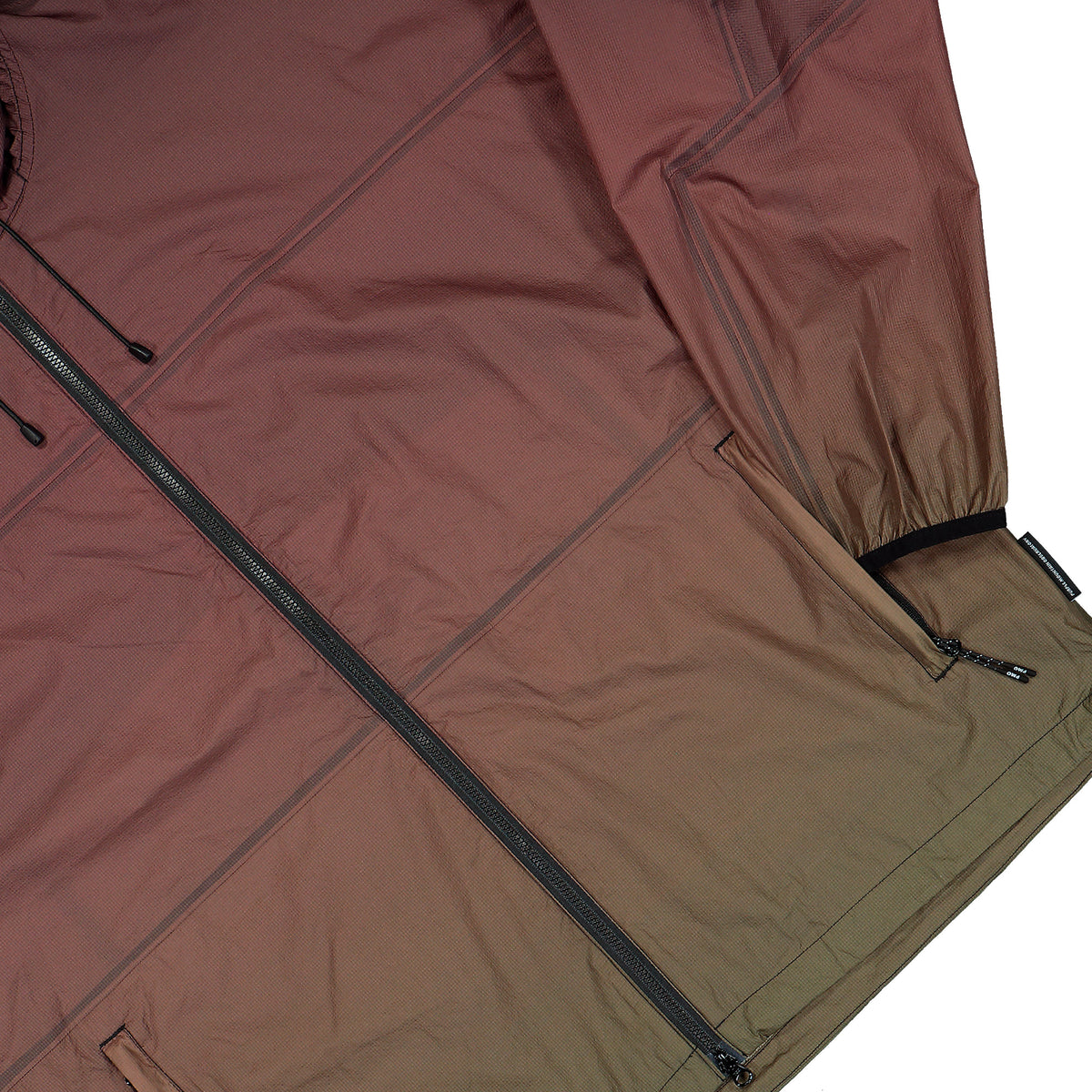 Purple Mountain Obversatory Breeze Ombre Jacket Olive Ombre Jackets PMO0152 Detail View 1 | Overkill
