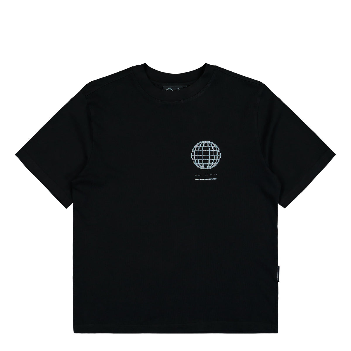 Purple Mountain Obversatory Canopus SS Tee Black T-Shirt PMO2112 | Overkill
