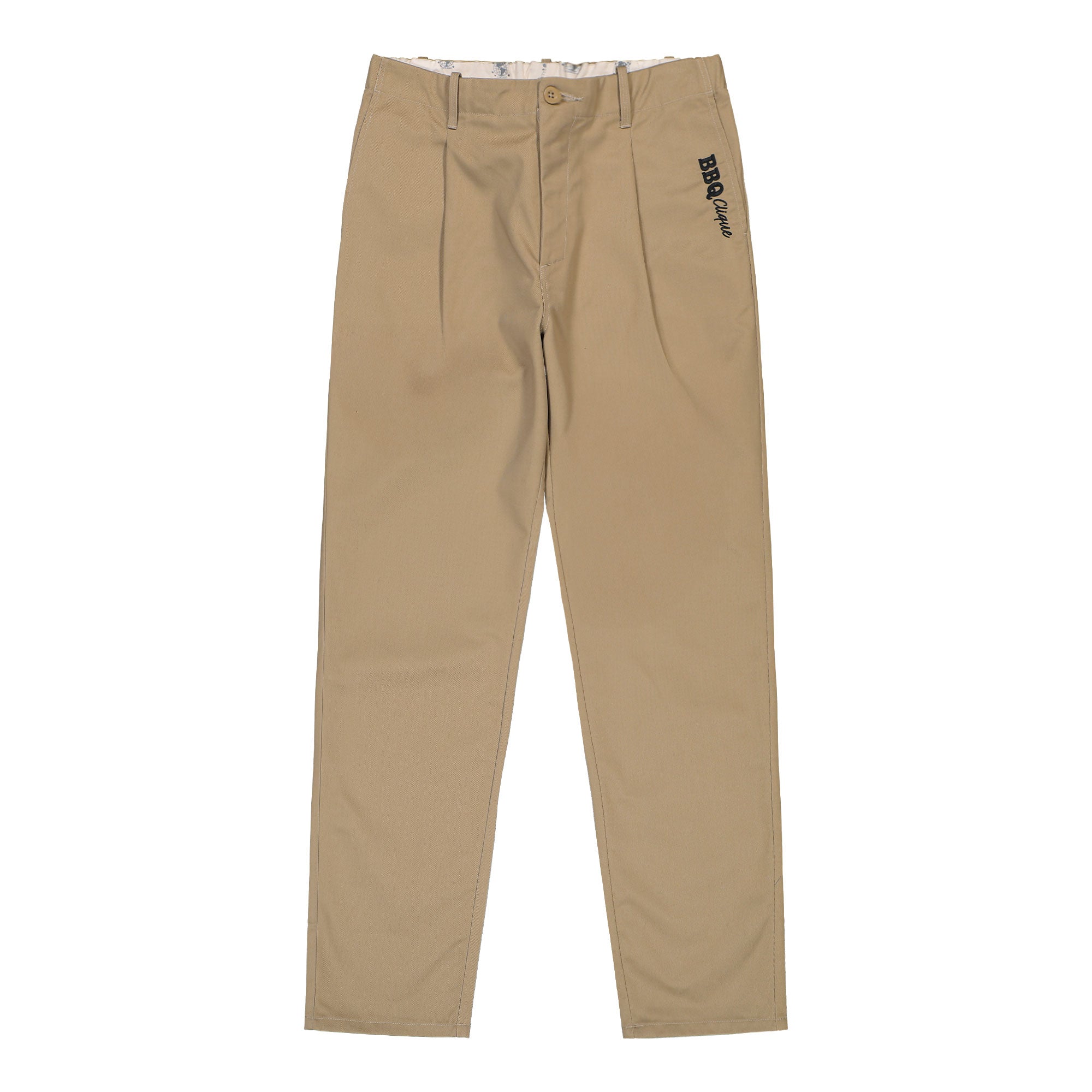 Chicago Williams x Universal Overall CWBerlin Tuck Tapered Trousers C.Beige Casual Pants PTG-05CW | Overkill
