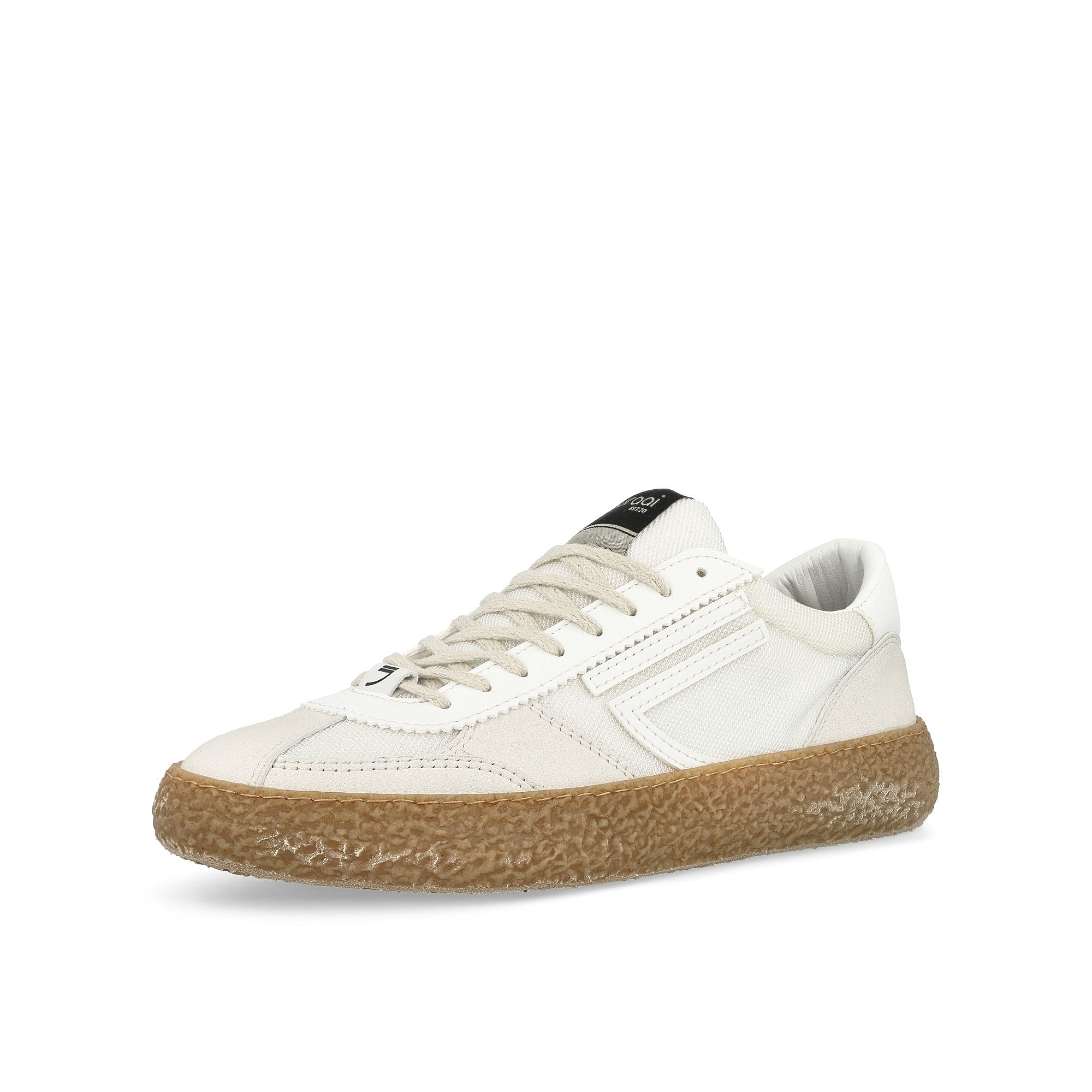 Puraai 1.01 Vintage Vaniglia Vaniglia Low Top Sneakers  Close Up | Overkill