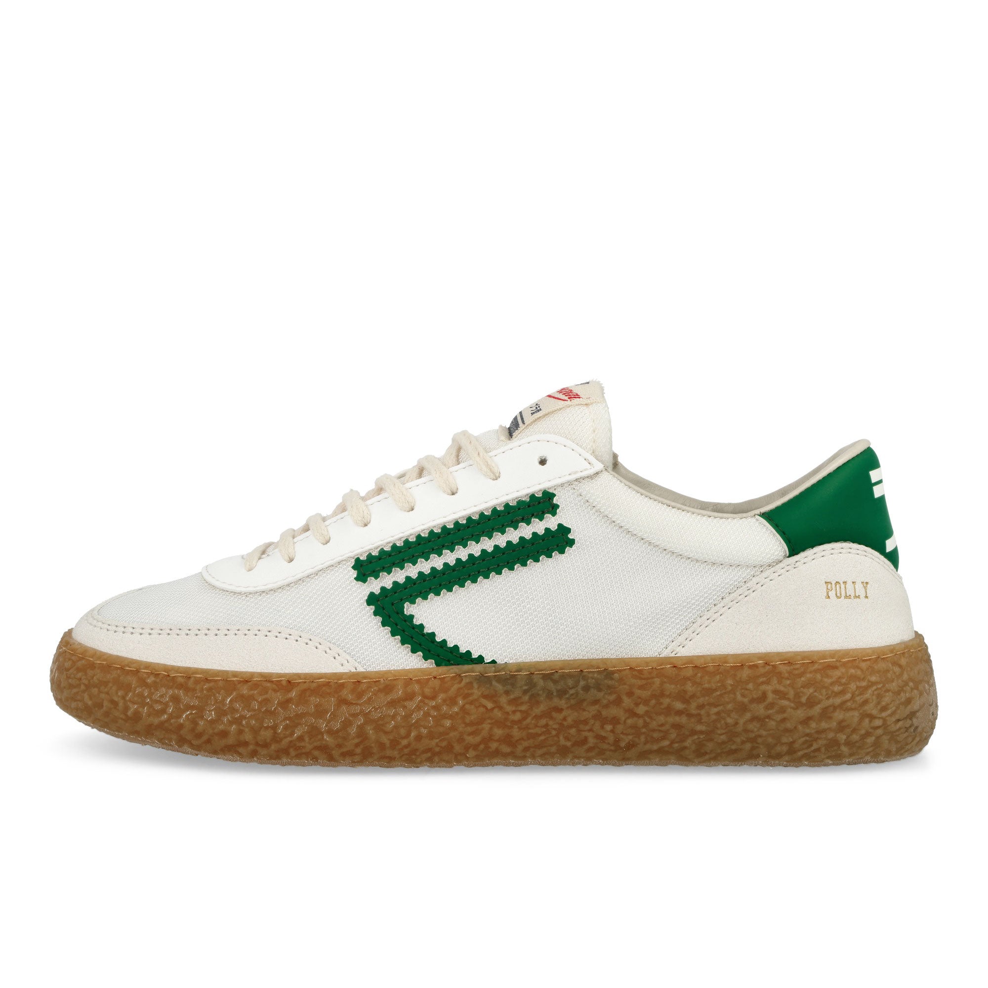 Puraai 4.05 Polly Evergreen White / Green Low Top Sneakers PU405P-004 | Overkill