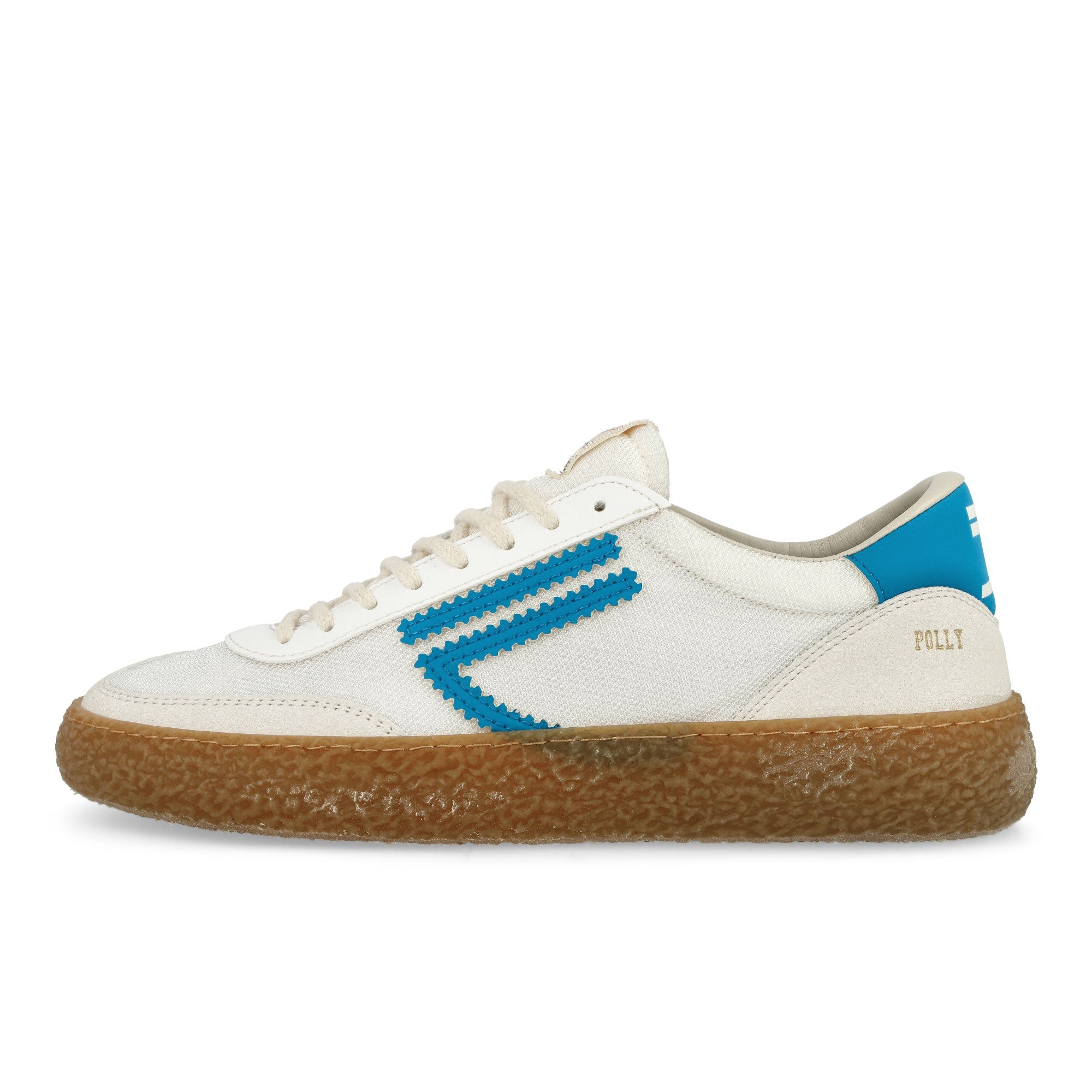 Puraai 4.05 Polly Onda White / Blue Low Top Sneakers PU405P-007 | Overkill