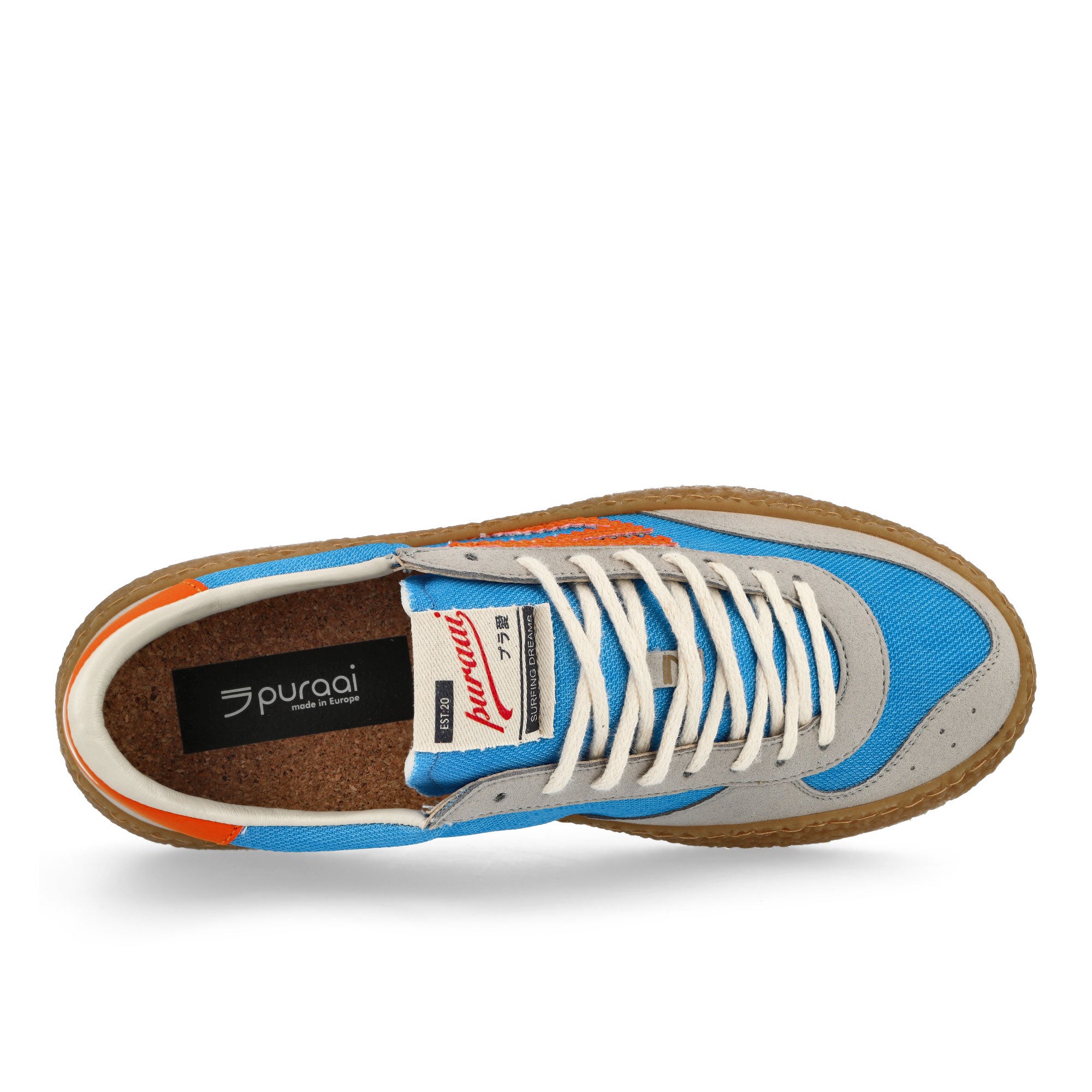Puraai 4.05 Polly Surf Multicolor Low Top Sneakers  Detailfoto | Overkill