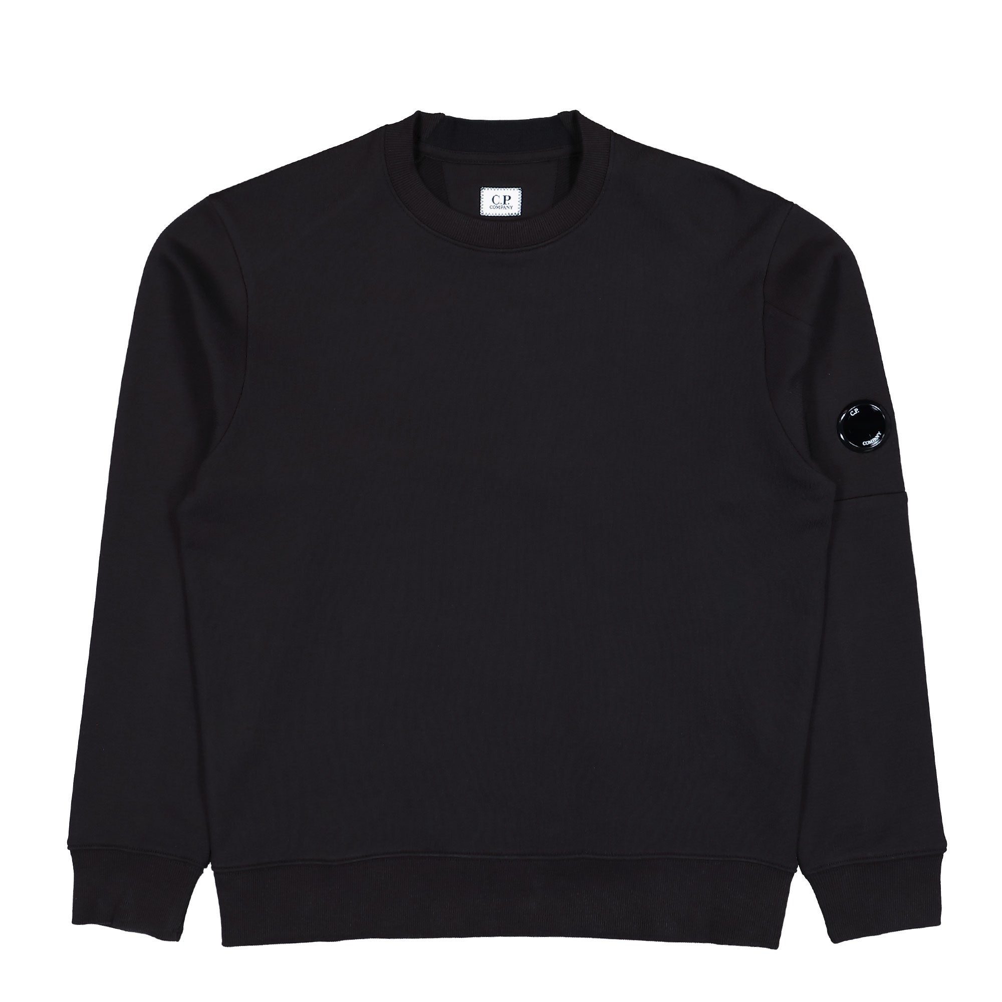 C.P. Company Diagonal Raised Fleece Lens Crewneck RCCMSS713A C.P. Company Diagonal Raised Fleece Lens Crewneck RCCMSS713A