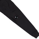 C.P. Company Diagonal Raised Fleece Lens Crewneck Black Sweatshirt RCCMSS713A-005086W 999 Detail View 1 | Overkill
