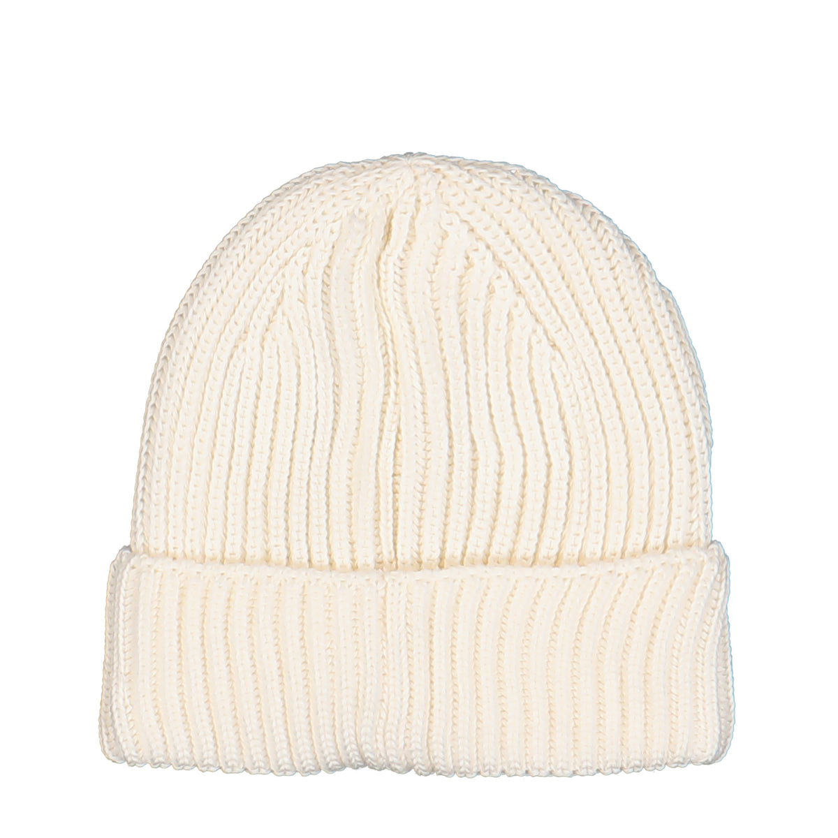 C.P. Company Extrafine Merino Wool Lens Beanie Gauze White Beanies RFCMAC739A-005509A 103 Close-up | Overkill