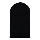 C.P. Company Extrafine Merino Wool Goggle Ski Mask Black Balaclava RFCMAC740A-005509A 999 Close-up | Overkill

