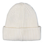 C.P. Company Extrafine Merino Wool Goggle Knit Cap Gauze White Beanie RFCMAC742A-005509A 103 Close-up | Overkill
