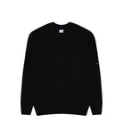 C.P. Company Lambswool GRS Crewneck Lens Sweater Black Sweatshirt RFCMKN707A-110149A 999 | Overkill
