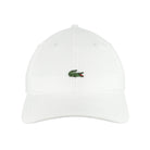 Lacoste Cotton Twill Cap White Caps RK0491-00 001 Detail View 1 | Overkill