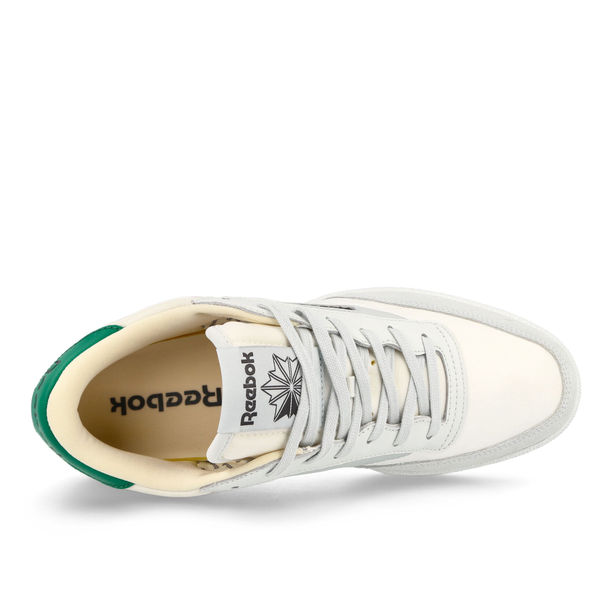 Reebok Club C Tofu Green Low Top Sneakers  Detailfoto | Overkill
