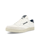 Reebok Club C White Black Low Top Sneakers  Close Up | Overkill