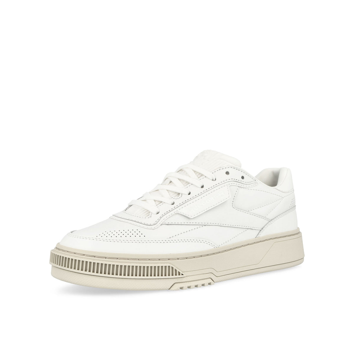 Reebok Club C LTD White Low Top Sneakers  Close Up | Overkill