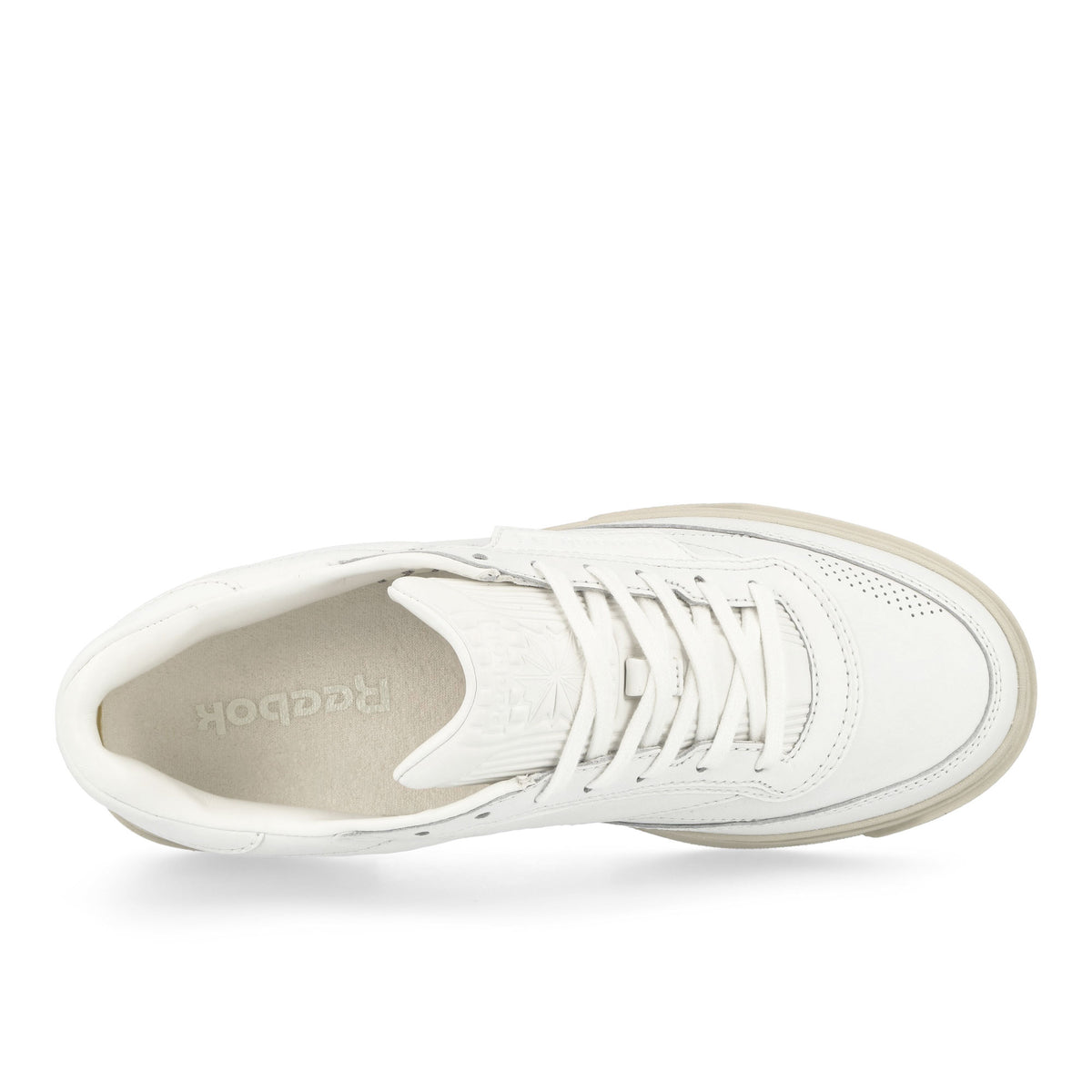 Reebok Club C LTD White Low Top Sneakers  Detailfoto | Overkill