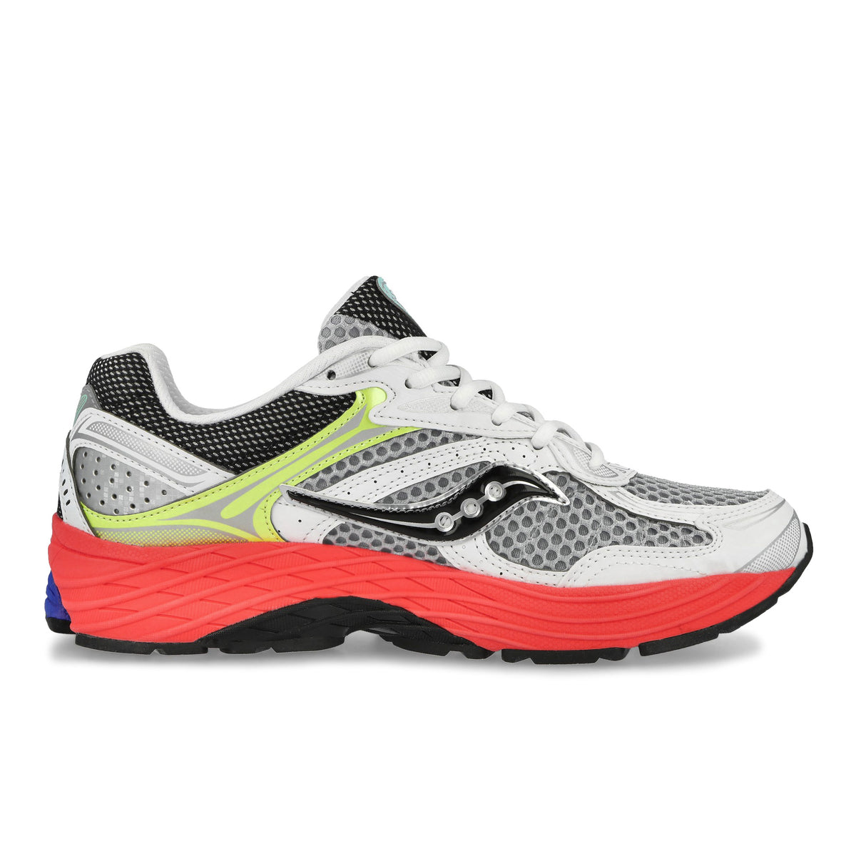 Saucony ProGrid Omni 9 White / Vizired Sneaker S101245-1011 Silhouette | Overkill
