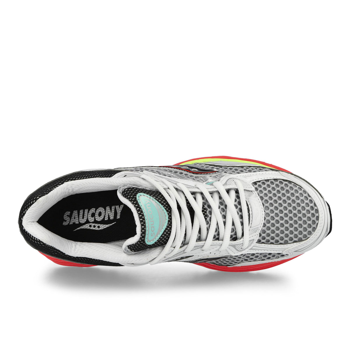 Saucony ProGrid Omni 9 White / Vizired Sneaker S101245-1011 Detailfoto | Overkill
