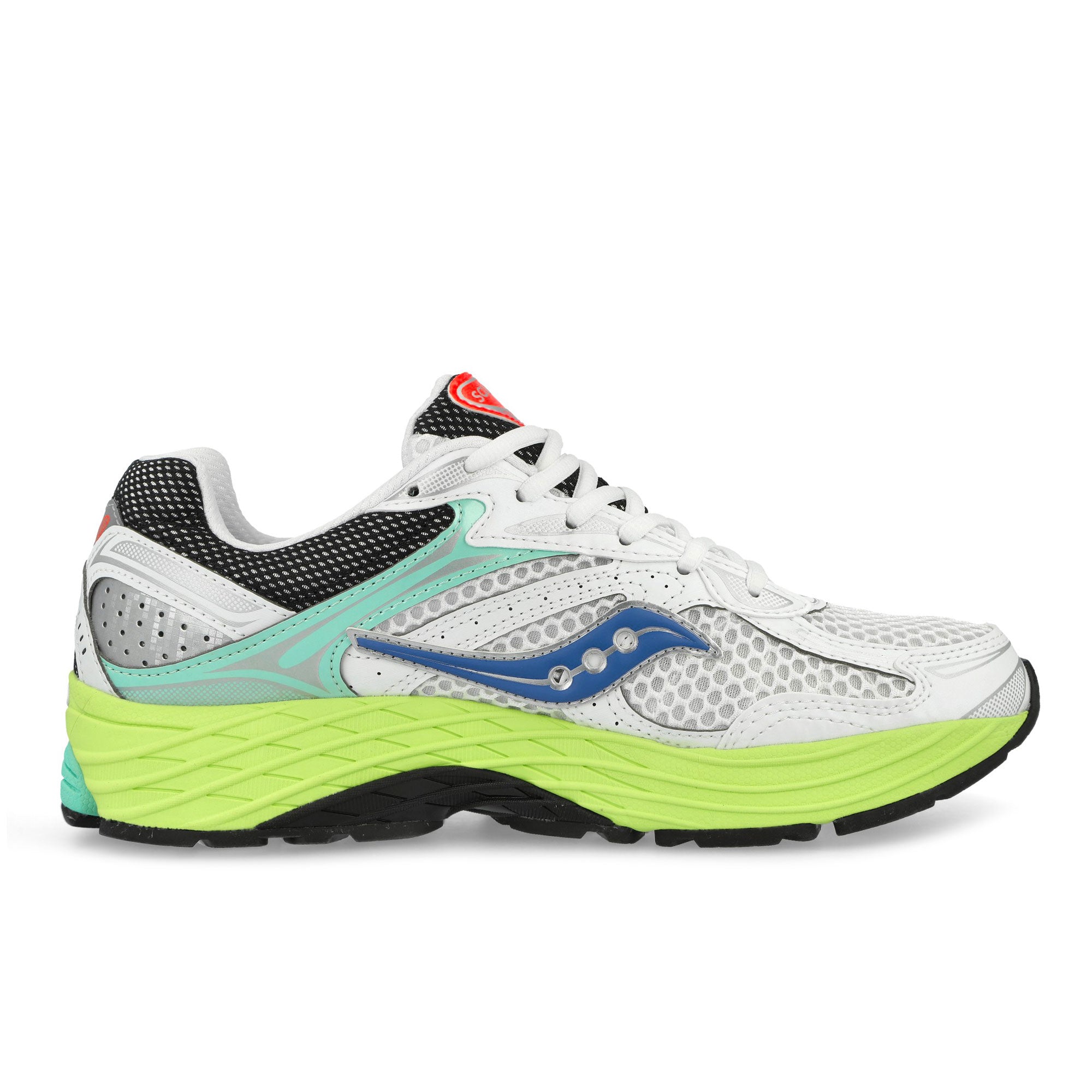 Saucony ProGrid Omni 9 White / Tart Sneaker S101245-1013 Silhouette | Overkill
