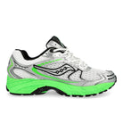 Saucony ProGrid Ride 1 White / Slime Sneaker S101807-1003 Silhouette | Overkill
