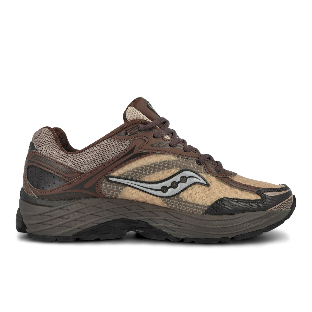Saucony ProGrid Omni 9 Mole Low Top Sneakers S102073-1001 Silhouette | Overkill
