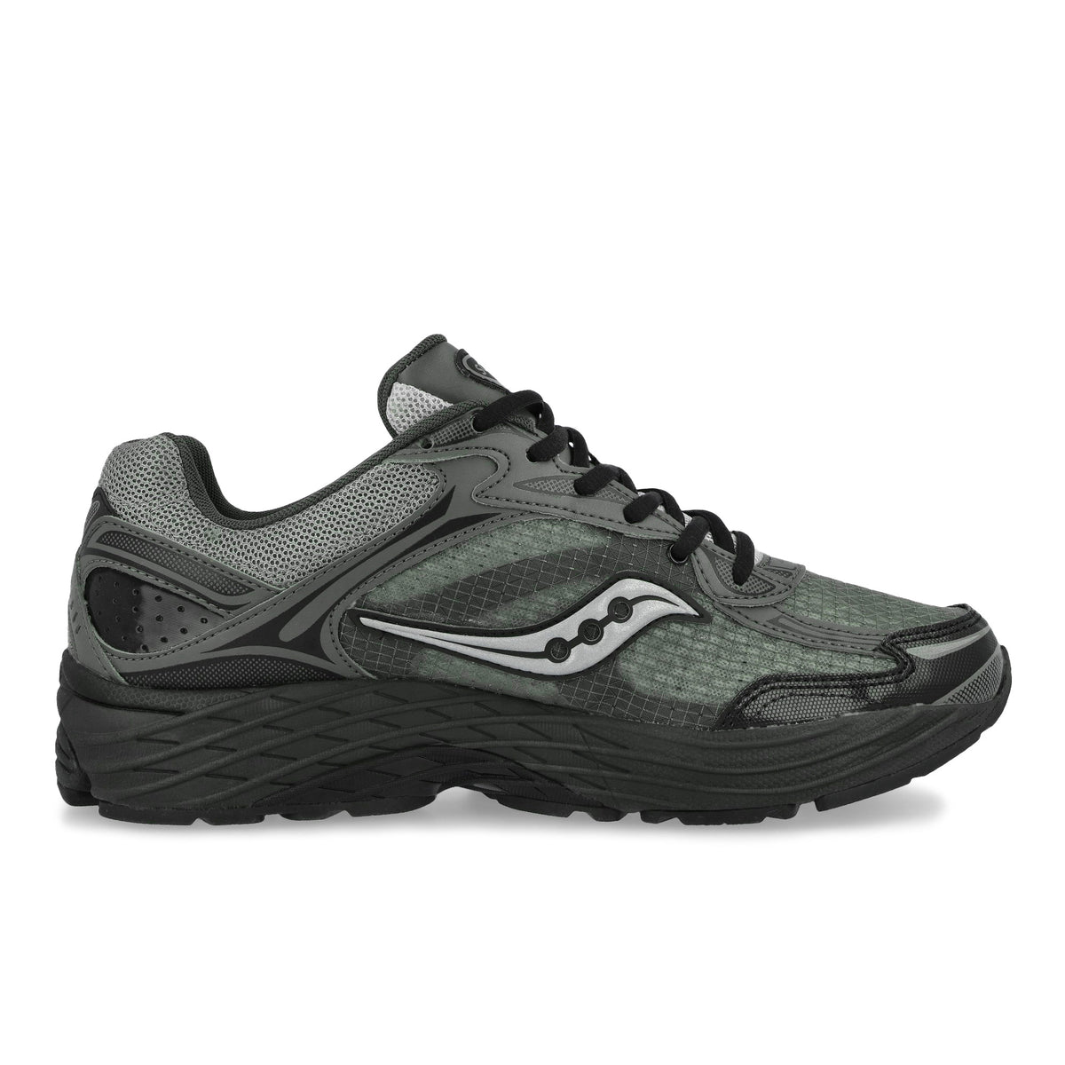 Saucony ProGrid Omni 9 Peat Low Top Sneakers S102073-1002 Silhouette | Overkill
