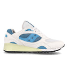 Saucony shadow 6000 White-Blue Low Top Sneakers  Silhouette | Overkill