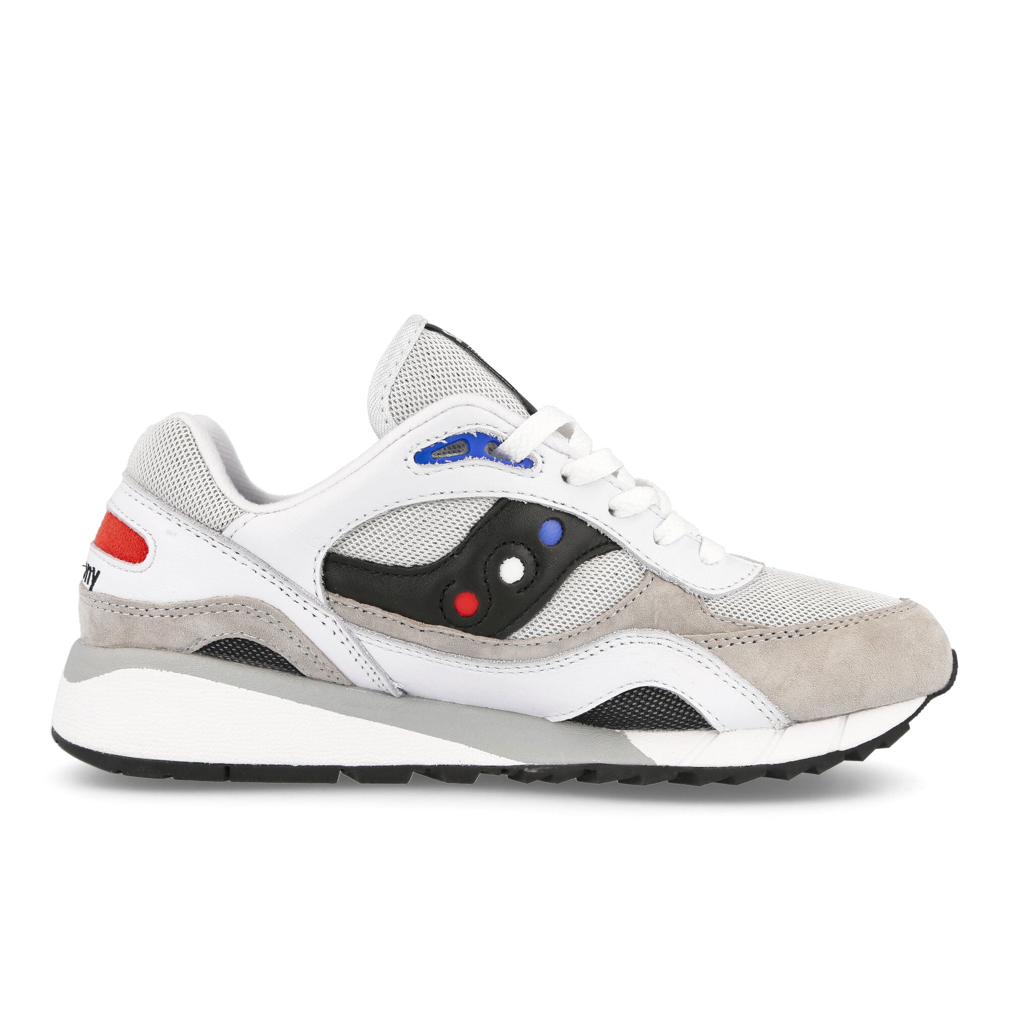 Saucony Extra Butter x Saucony Shadow 6000 Rabbit Hole White-Black-Red Low Top Sneakers  Silhouette | Overkill