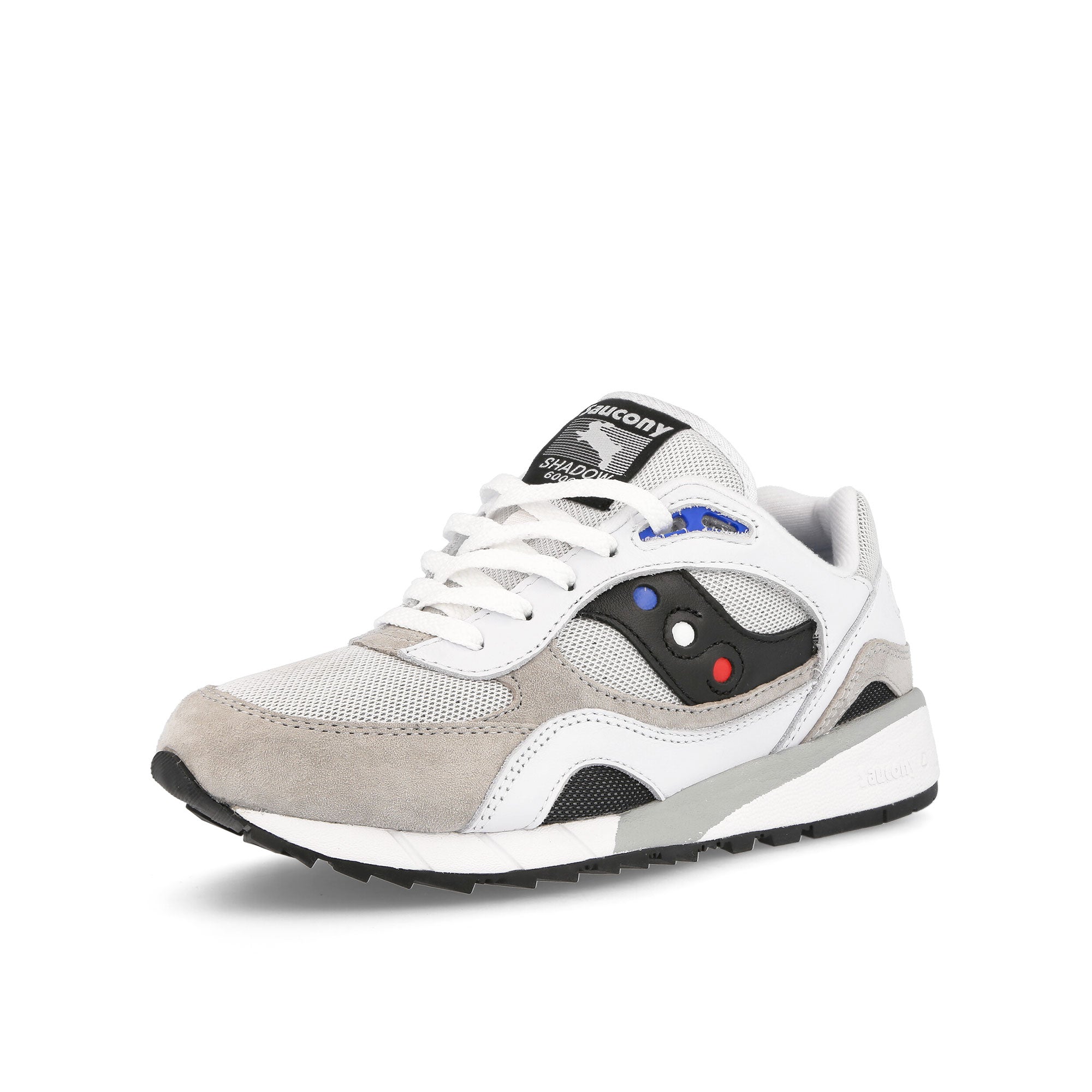 Saucony Extra Butter x Saucony Shadow 6000 Rabbit Hole White-Black-Red Low Top Sneakers  Close Up | Overkill