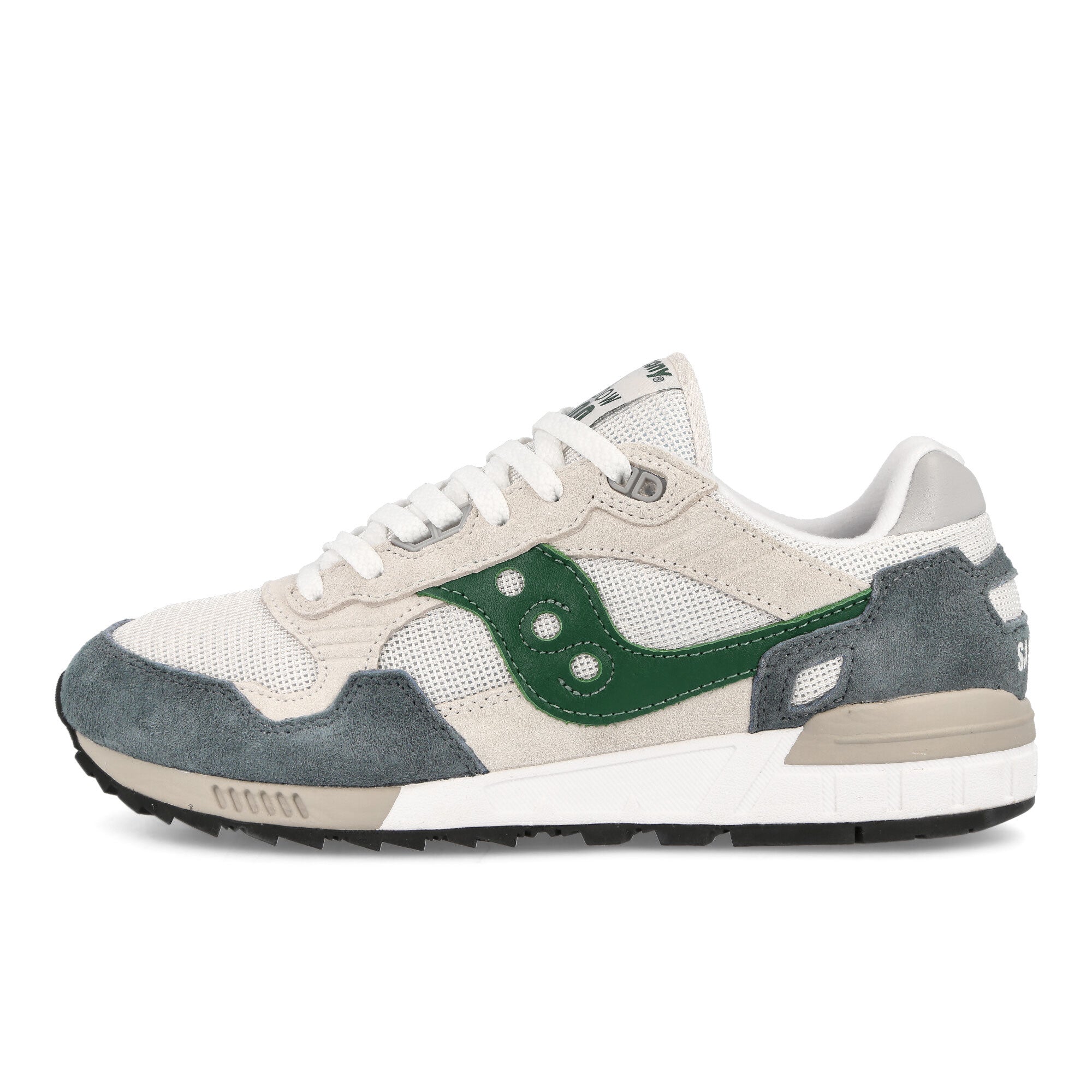 Saucony Shadow 5000 White / Grey / Green Low Top Sneakers S70665-18 | Overkill