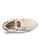 Saucony Shadow 5000 White / Red Low Top Sneakers  Detailfoto | Overkill