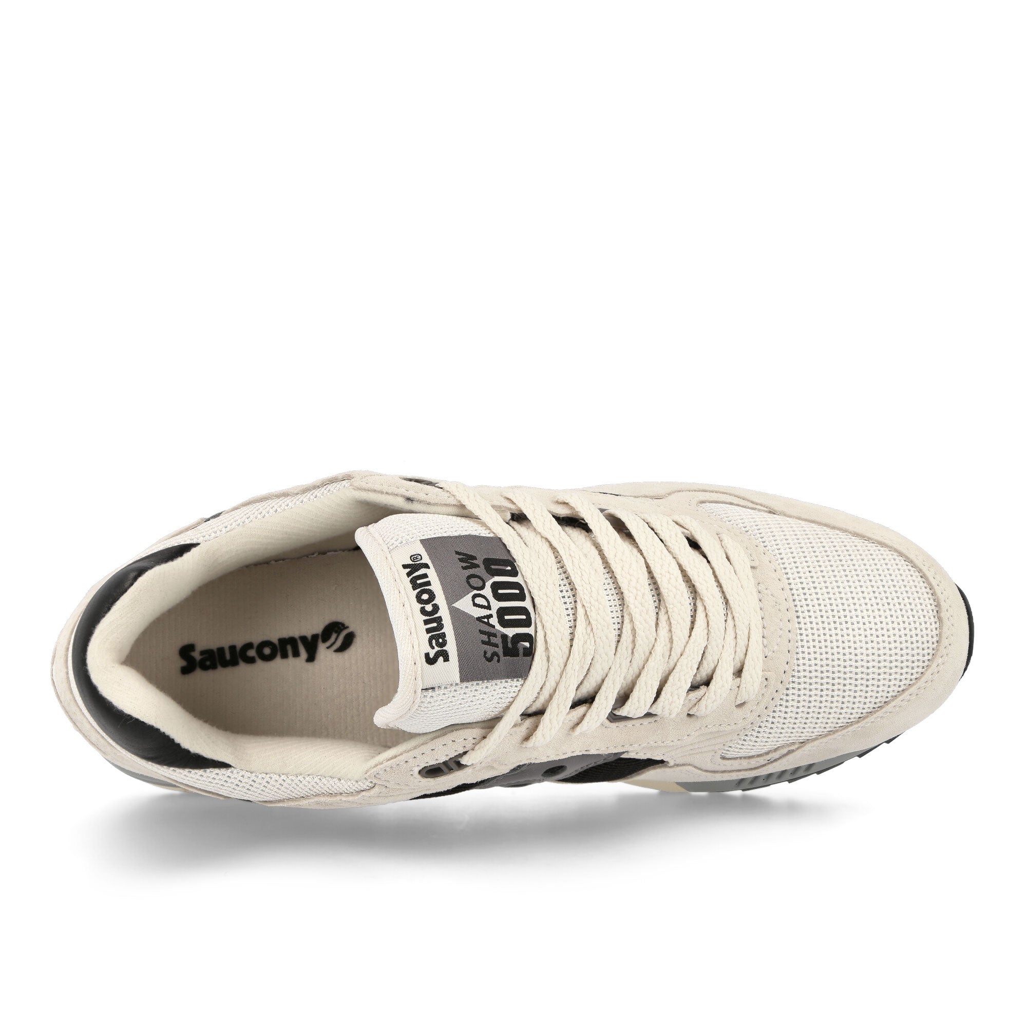 Saucony Shadow 5000 White / Black Low Top Sneakers  Detailfoto | Overkill