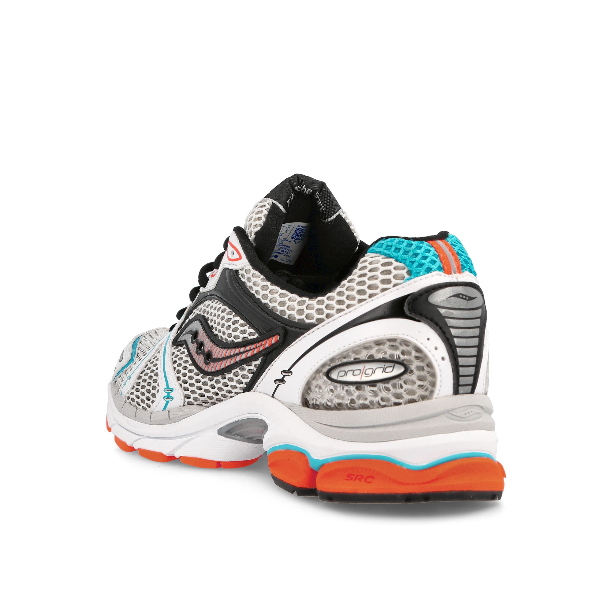 Saucony Progrid Triumph 4 White-Silver Low Top Sneakers  Material | Overkill