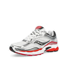 Saucony ProGrid Omni 9 White / Red Low Top Sneakers S70739-55 Close-up | Overkill
