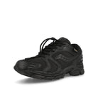Saucony Progrid Triumph 4 Gorpcore Black Low Top Sneakers  Close Up | Overkill