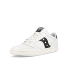 Saucony Jazz Court White-Black Low Top Sneakers  Close Up | Overkill