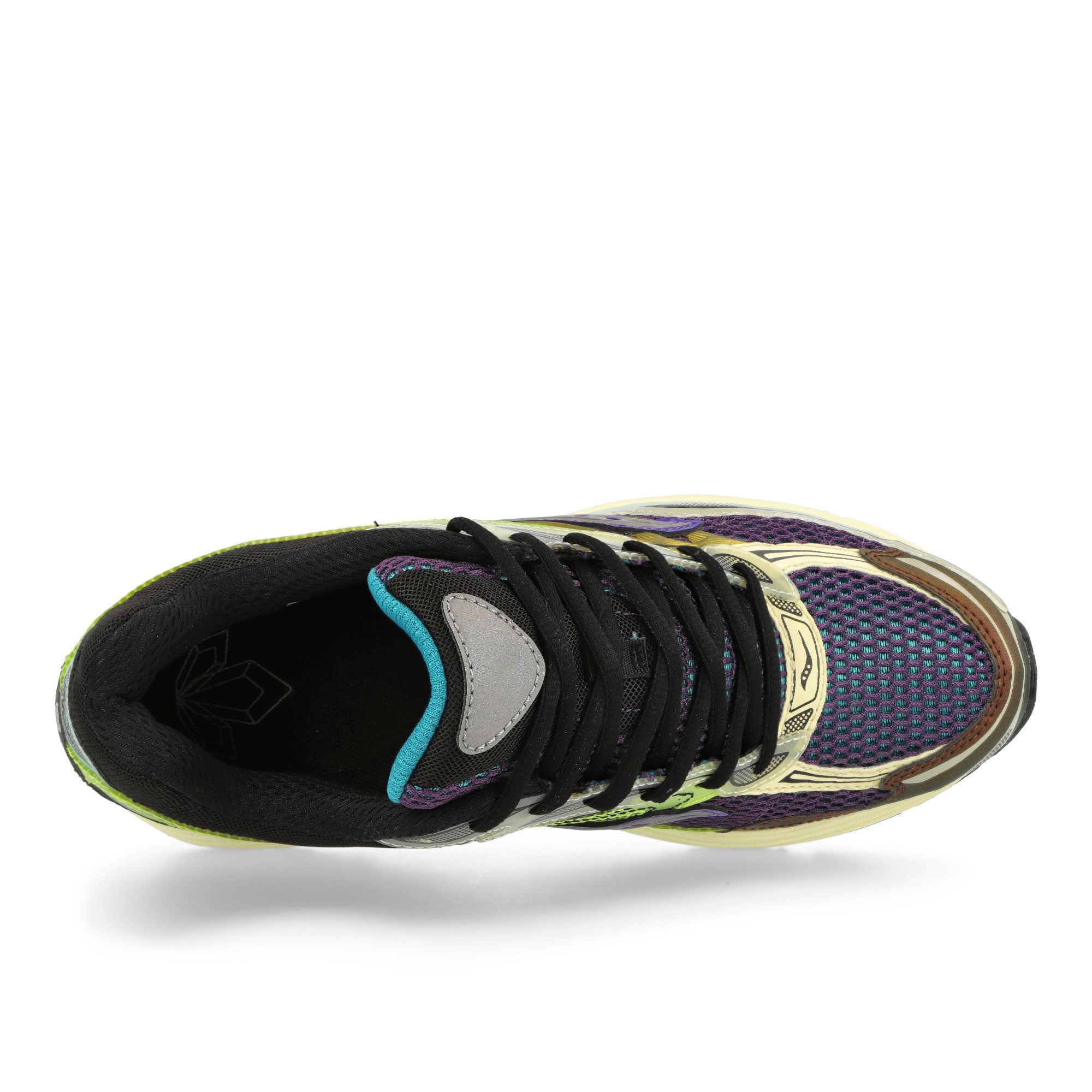 Saucony Progrid Omni 9 Purple / Yellow Sneakers  Detail View 1 | Overkill