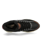 Saucony Progrid Omni 9 Black / Brown Low Top Sneakers  Detailfoto | Overkill